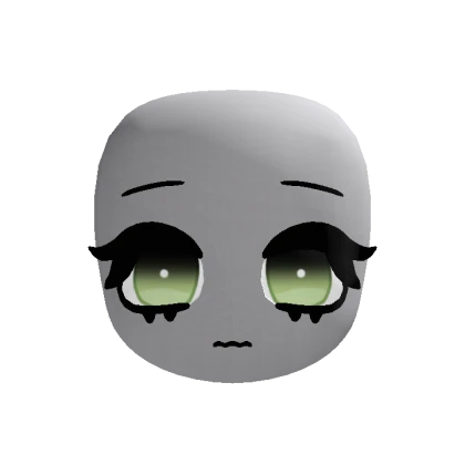 Cartoony Head (green)