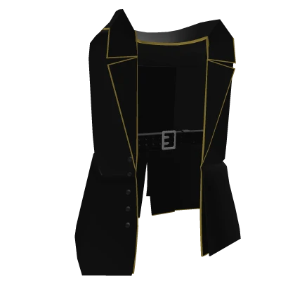 Formal Black and Golden Elegant Suit (Style1)