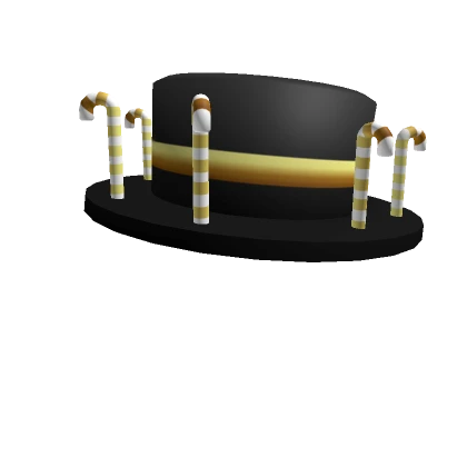 Candy Cane Tophat [Gold]