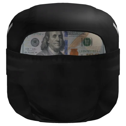 The Black Blue Hunnids Ski Mask