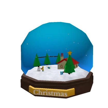 Christmas Snow Globe (Headless)