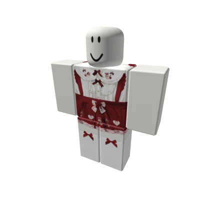 SC | Kawaii Christmas Red Cute Dress 