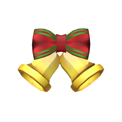 Cute Christmas Bells & Bow Combo