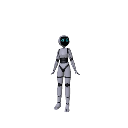 Cute Robot Girl Doll Lumi