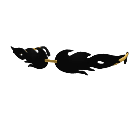 Black Flaming Glasses