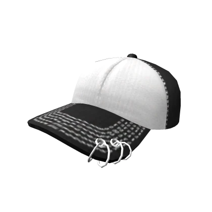 Black Pierced Cap