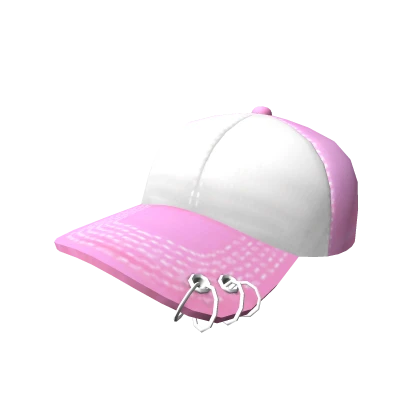 Pink Pierced Cap