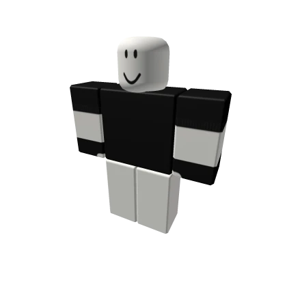 black shirt with gloves emo evade