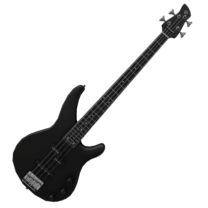 Pitch Black Rockstar Electric Bass Guitar