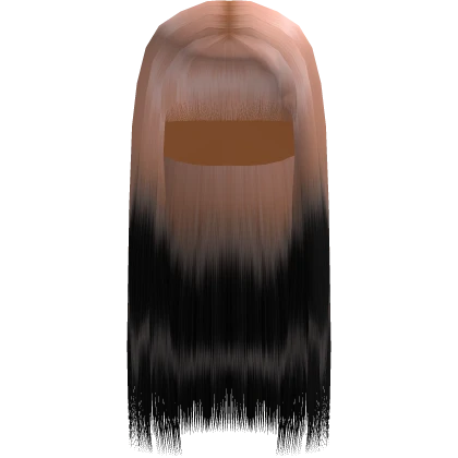 Pink Ombre Buss-Down with Chinese Bang