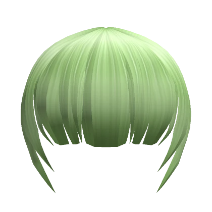 Overgrown Green Bangs