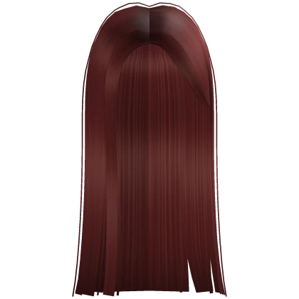 Long Red Straight Popular Trendy Girl Hime Hair