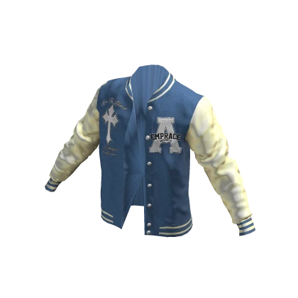 Blue Varsity Jacket