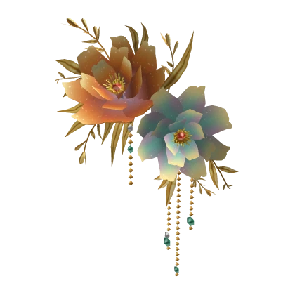Ethereal Flower Hairclip | 花梦 Hua Meng