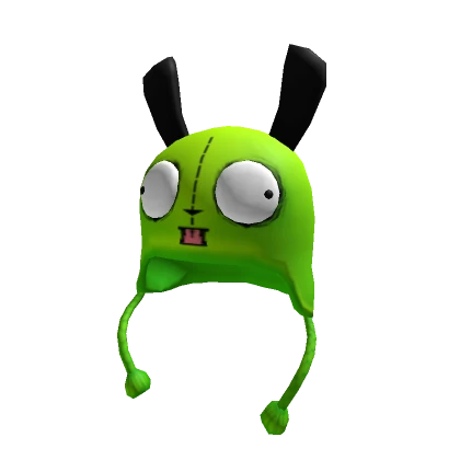 Officially Licensed Invader Zim GIR Tassel Beanie