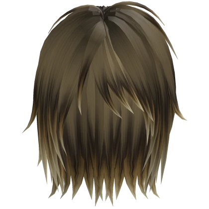 blonde frosted unkept emo scene messy rockstar