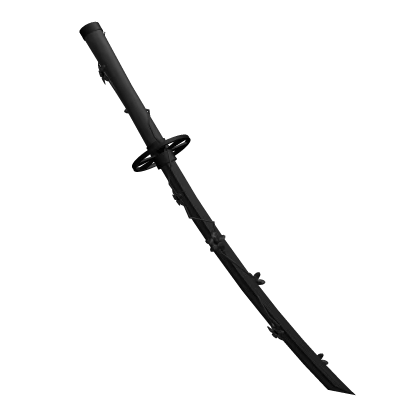 Flower Black Katana