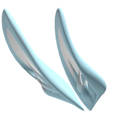 Bunny Ears Fluffy Blue Easter Rabbit Pointy Furry