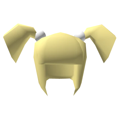 🎀Low Poly Yellow hair