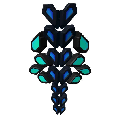 Black-Blue Sandevestian Mech Augment