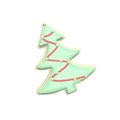 Christmas Tree Cookie