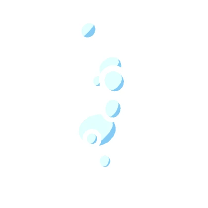 Stylized Air Bubbles