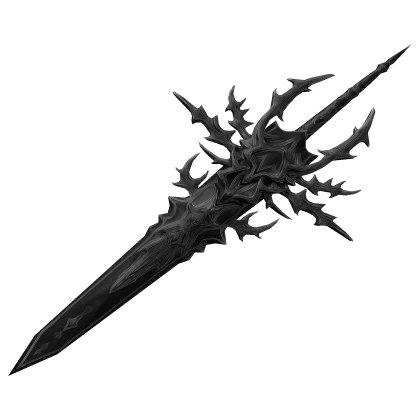 Gothic Onyx Vampire Sword