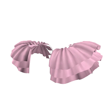 Ruffle Side Accents in Pink