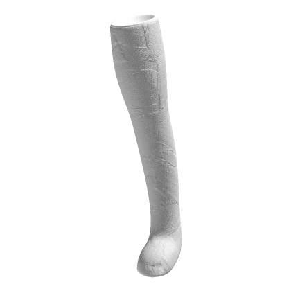 White Leg Cast