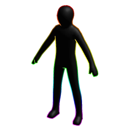 Full Cartoony Rainbow Void Outline