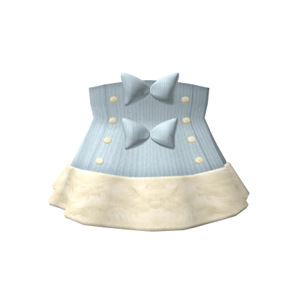 🎅💖3.0 Light Blue Christmas Winter Dress