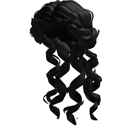 Black Imperial Curled Byzantine Hair