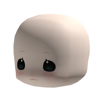 Innocent Kawaii Chibi Face (Soft Beige)