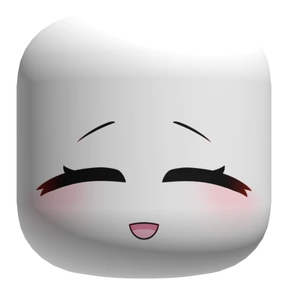 Cutesy Happy Face - White
