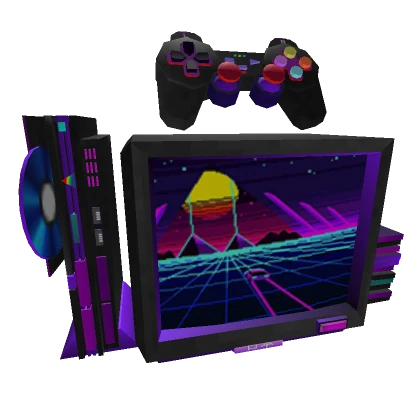 RETRO Console 2 (Synthwave)