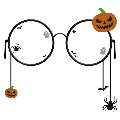 Halloween Round Glasses