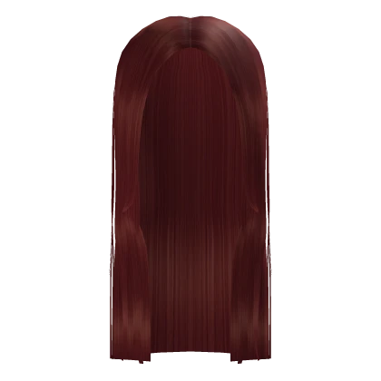 Very Red Straight Hair