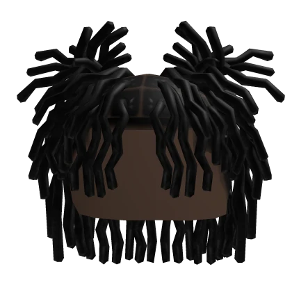 Black 2-Tied Rockstar Dreads
