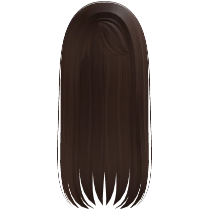 Brown Flowy Straight Hair