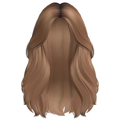 Long Lush Layered Wavy Girl Hair (Caramel Blonde)