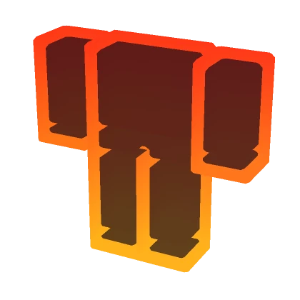 (1.0) Orange Gradient Character Outline Aura