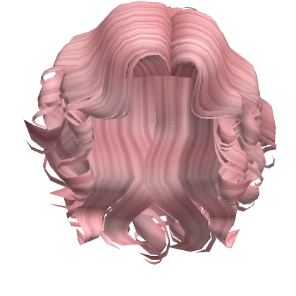 Curly Hippie Mullet Pink