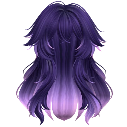 Fluffy Layered Flowy Anime Hairstyle (Galaxy) 