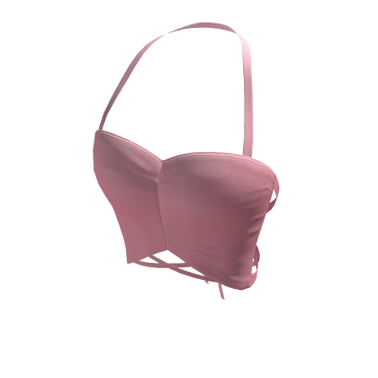 Pink Crop Top