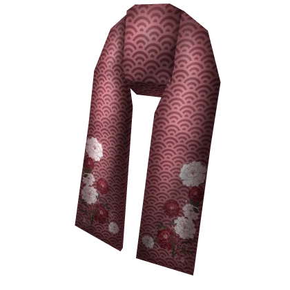 𝐒𝐄𝐓 🌸 Spring Banquet Maroon Obi Musubi Knot