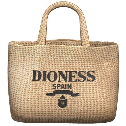 Crochet Logo Tote Bag