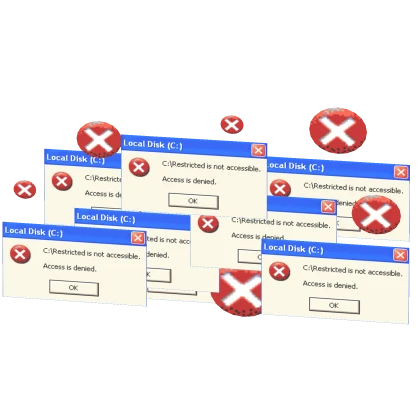 Error Glitch Corrupted Computer Aura