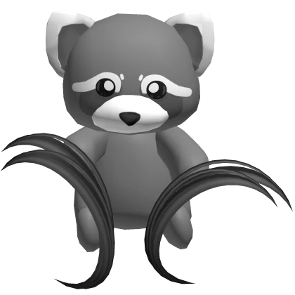 Raccoon On Head Black