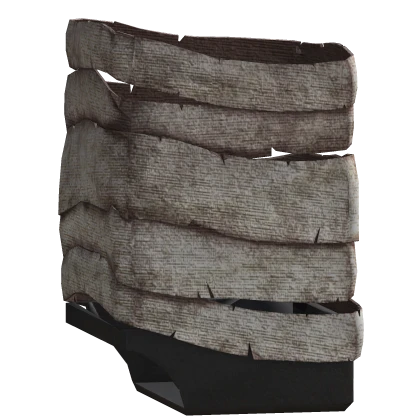 [L] R6 Worn Arm Bandages & Glove (White)