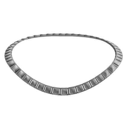 1.0 Iced Out Baguette Tennis Chain